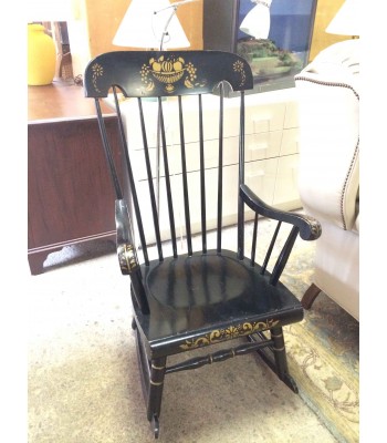 Black Painted Rocker